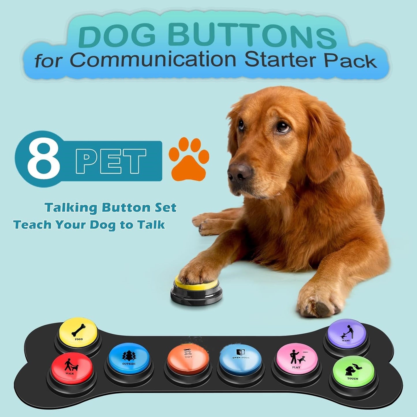 Pet Communication Buttons: Suitable for Dogs