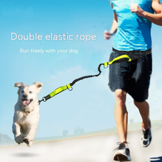 Hand-free Stretchable Rope for dogs while running/walk